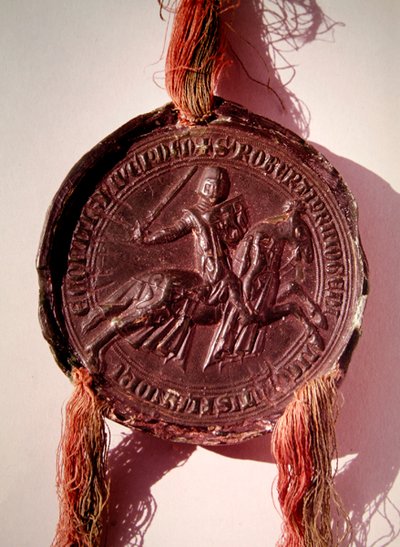 Seal of Robert de Dampierre, Count of Nevers by French School